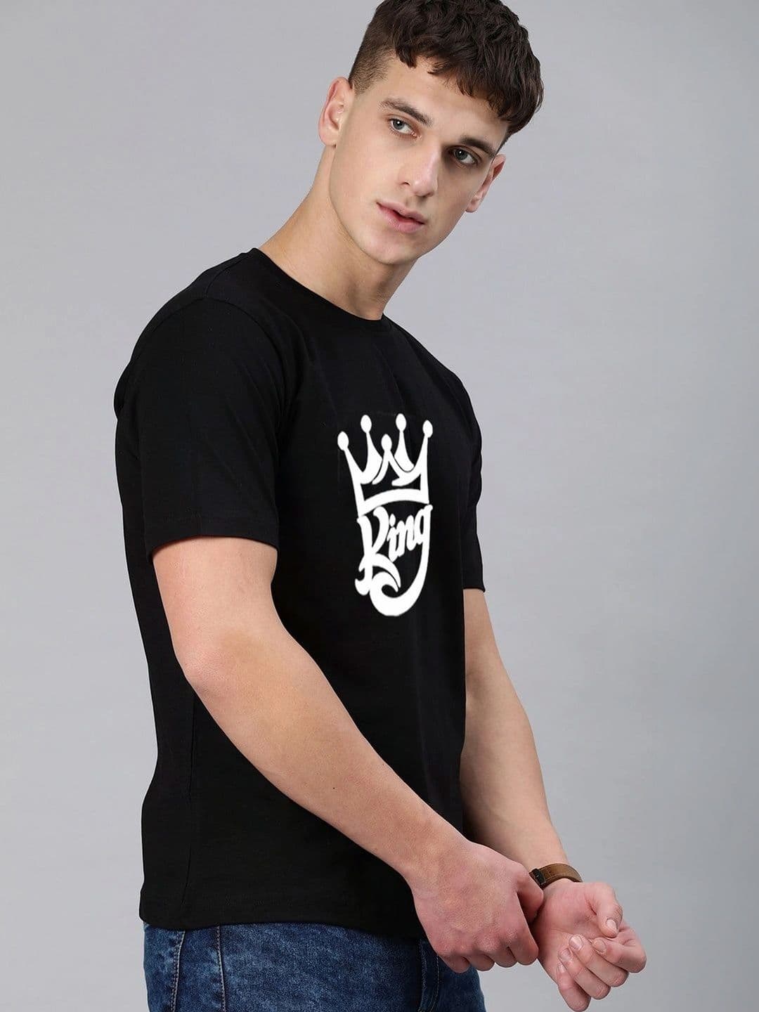 Moda Rapido X Organic Chics Men Typography Printed Bio Finish T-shirt thumbnail 2