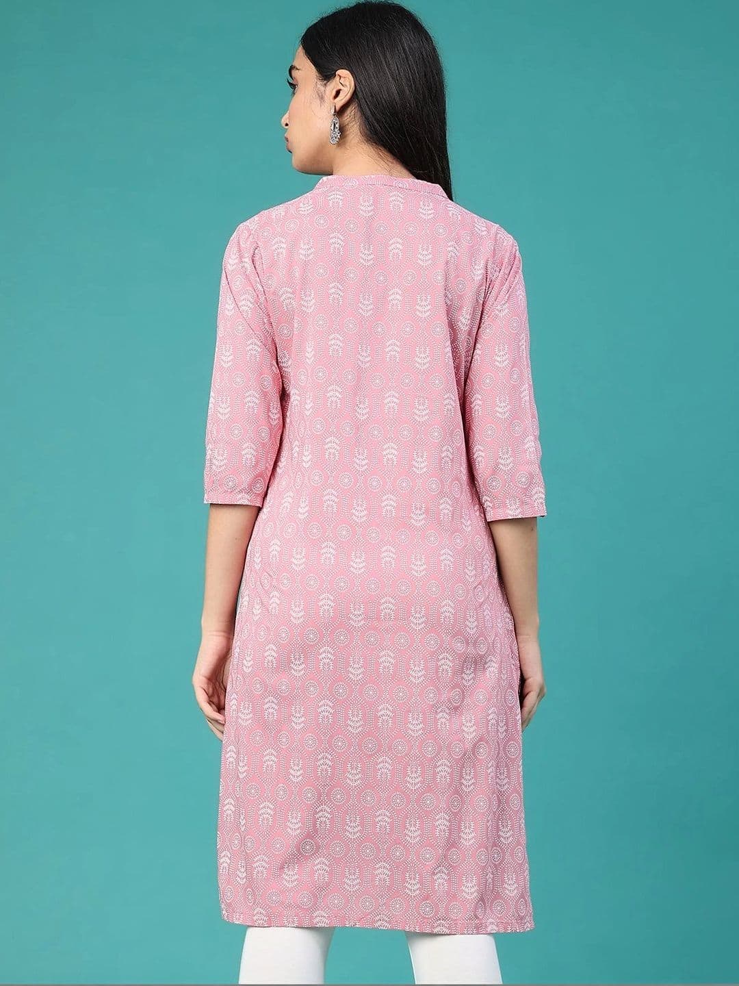 V-Mart Women Ethnic Motifs Printed Kurta thumbnail 4