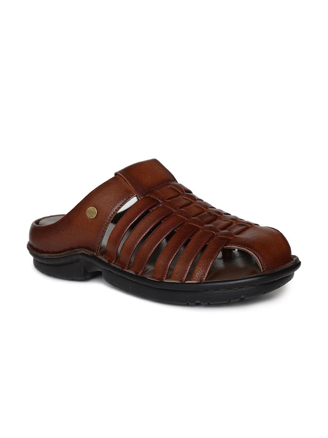 Buckaroo Men Leather Fisherman Sandals thumbnail 6