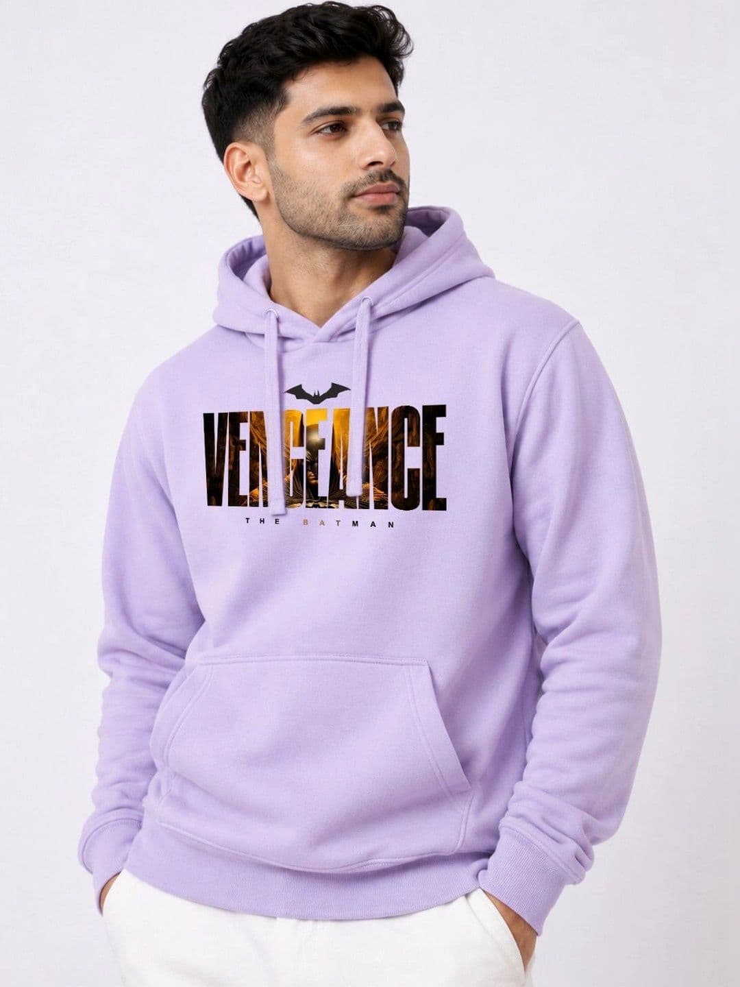 Moda Rapido X Organic Chics Men Printed Hooded Sweatshirt thumbnail 4