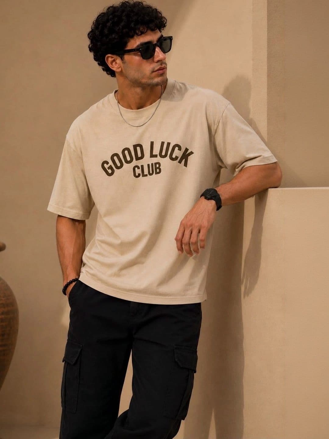 POPPYDOMS Men Typography Printed T-shirt - view 1