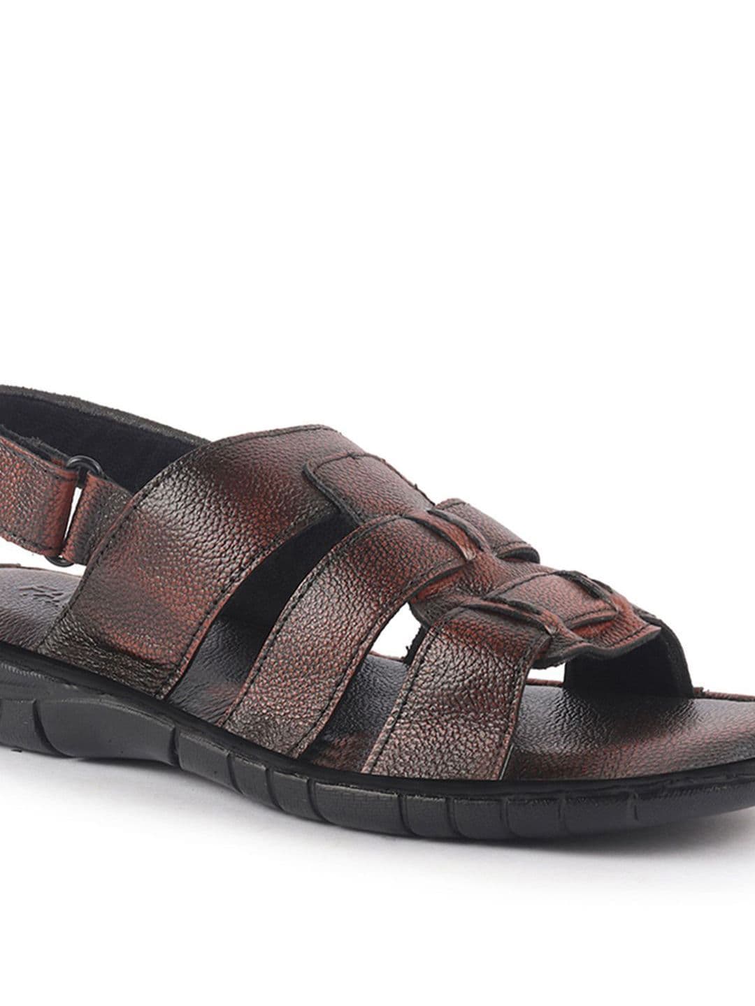FAUSTO Men Leather Comfort Sandals thumbnail 3