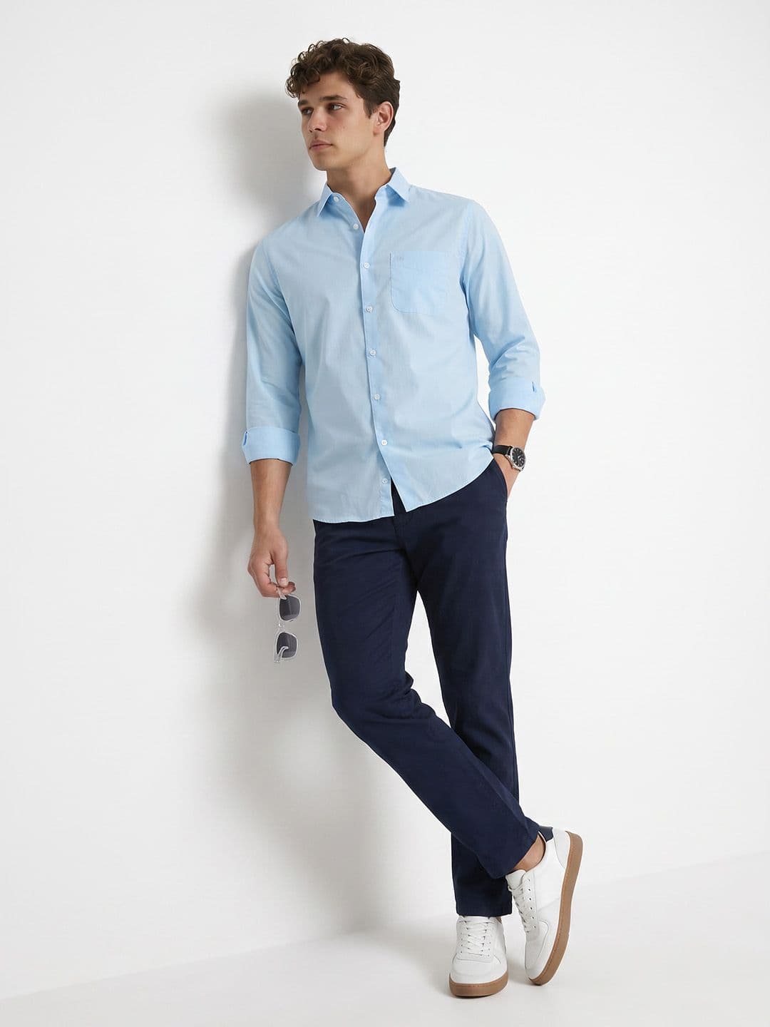 Peter England Men Snug Slim Fit Casual Shirt thumbnail 5