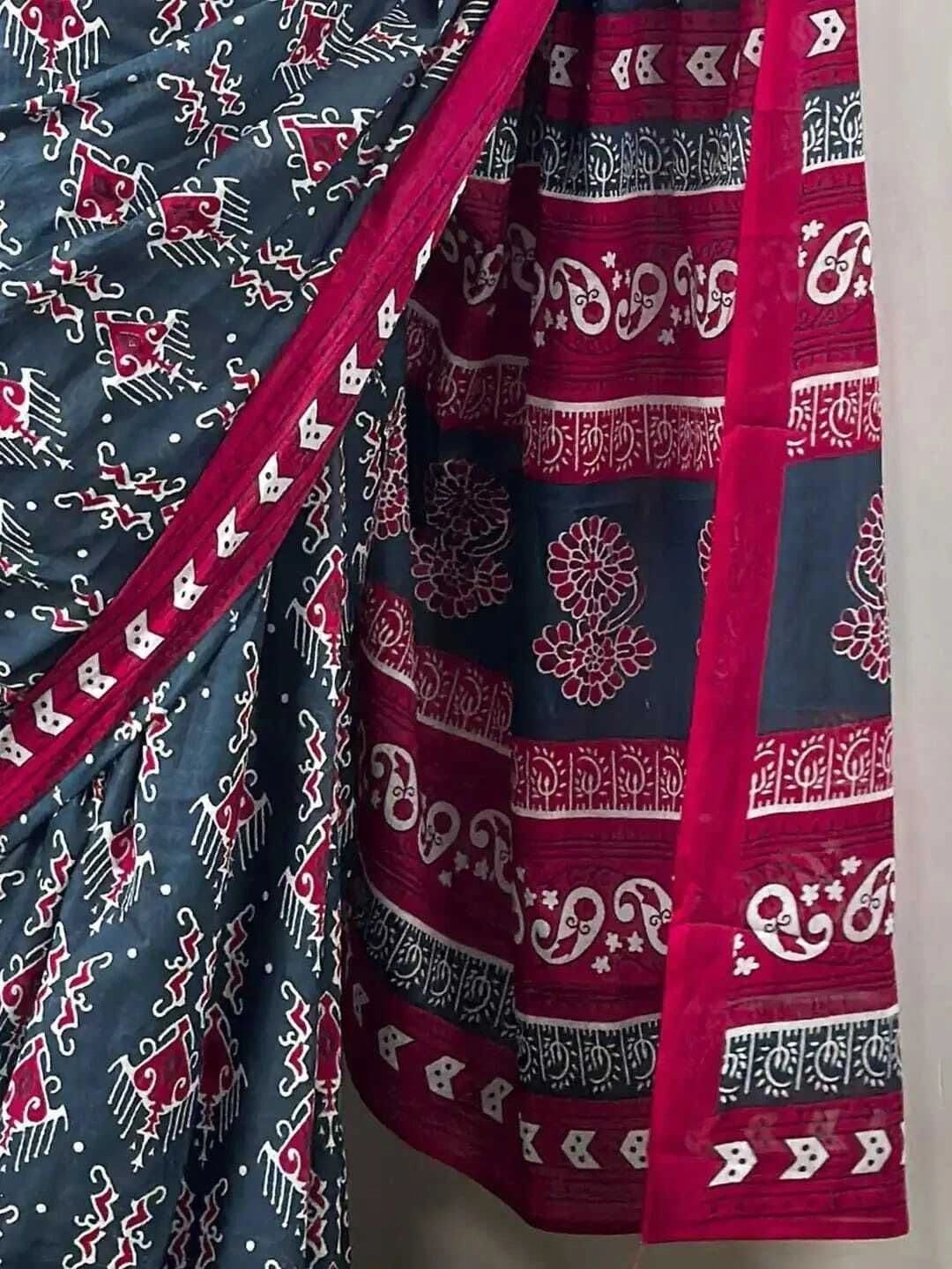 MITITA FASHION Fusion Saree thumbnail 6