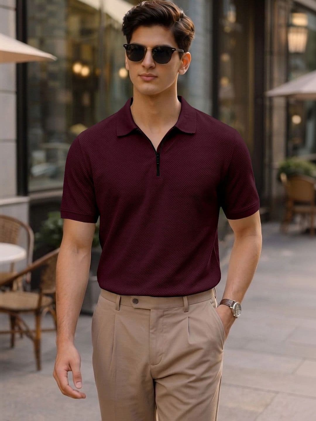 FTX Men Polo Collar T-shirt - view 1