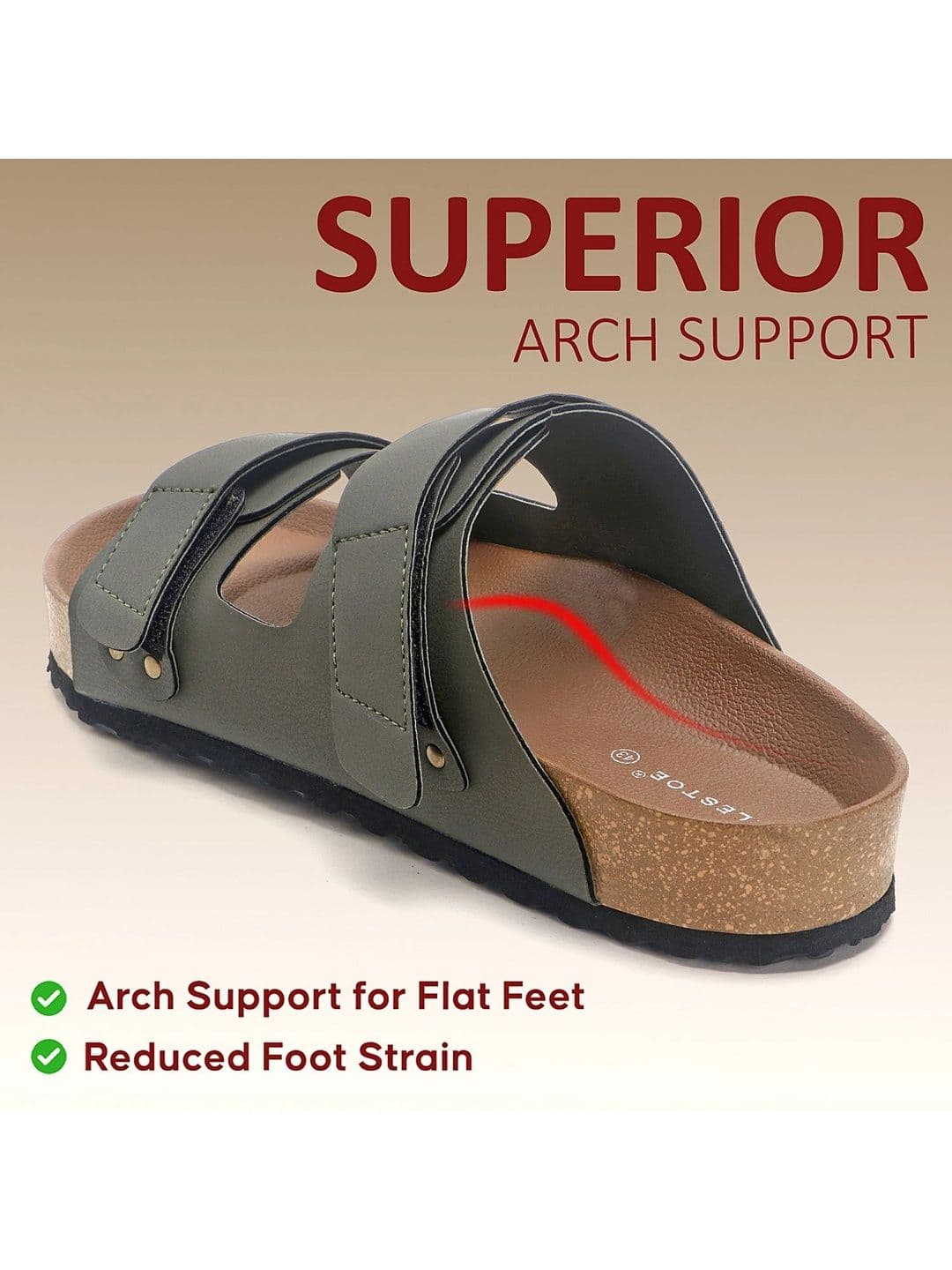 MILESTOE Men PU Comfort Sandals thumbnail 2