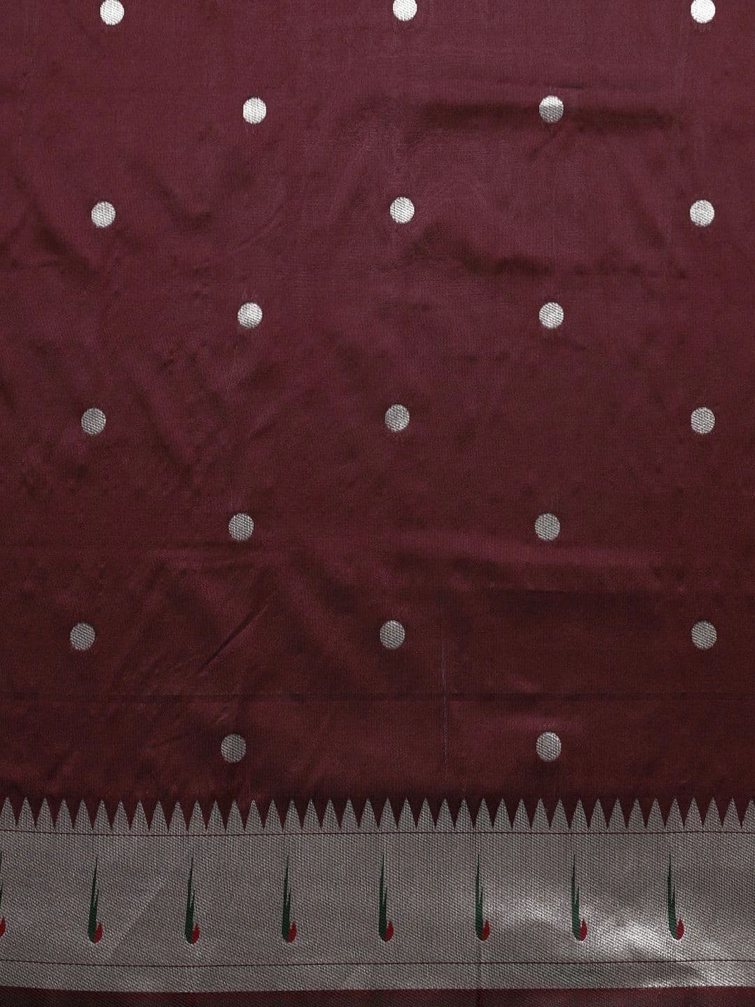KALINI Women Woven Design Zari Paithani Saree thumbnail 7
