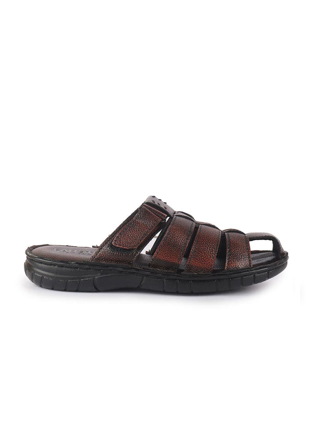 FAUSTO Men Leather Fisherman Sandals thumbnail 4