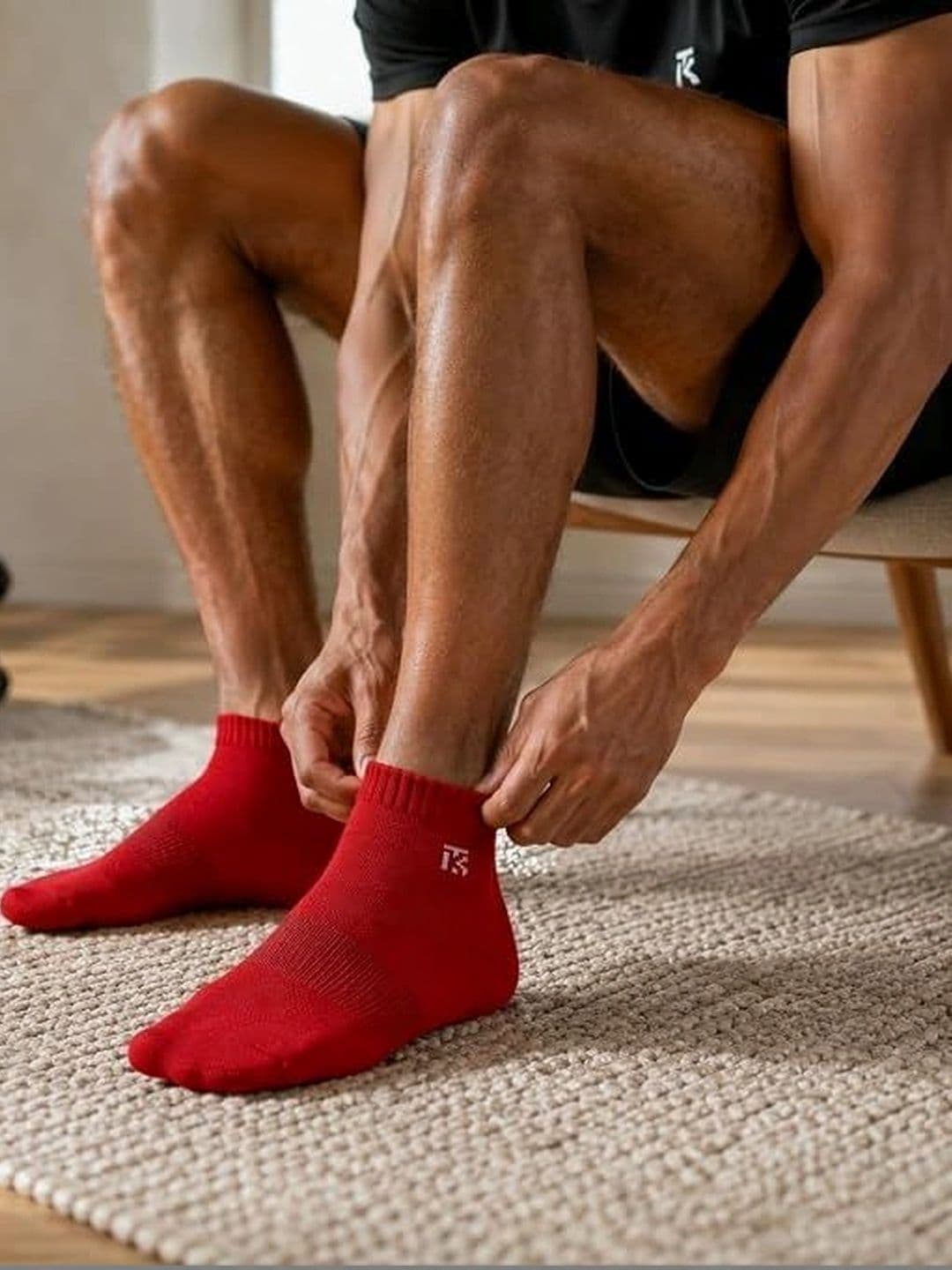 Kikitoes Men Pack of 2 Assorted Ankle Length Socks thumbnail 2