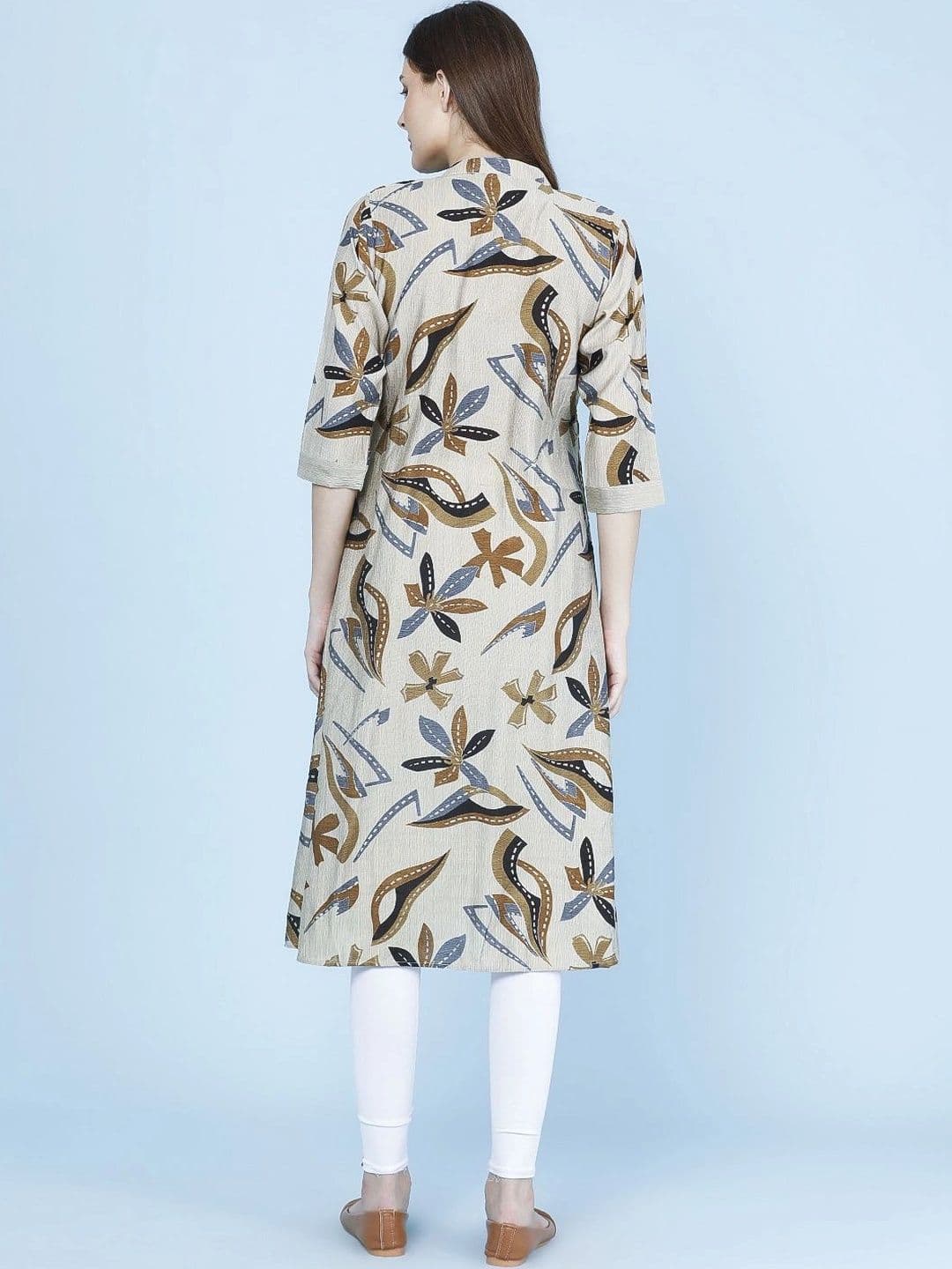 LIMEROAD Women Printed Kurta thumbnail 5