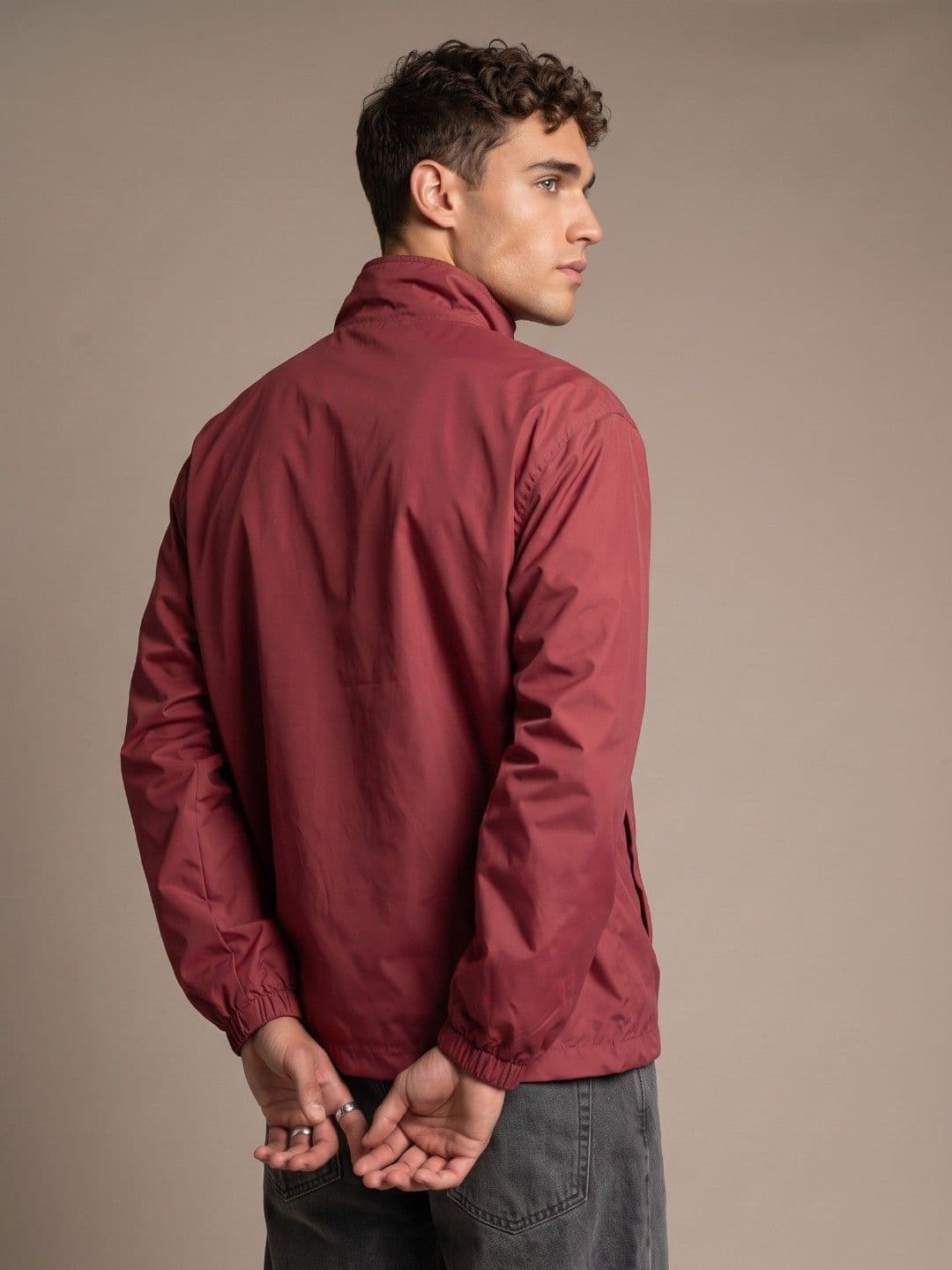 glitchez Oversized Fit Windcheater Tailored Jacket thumbnail 4