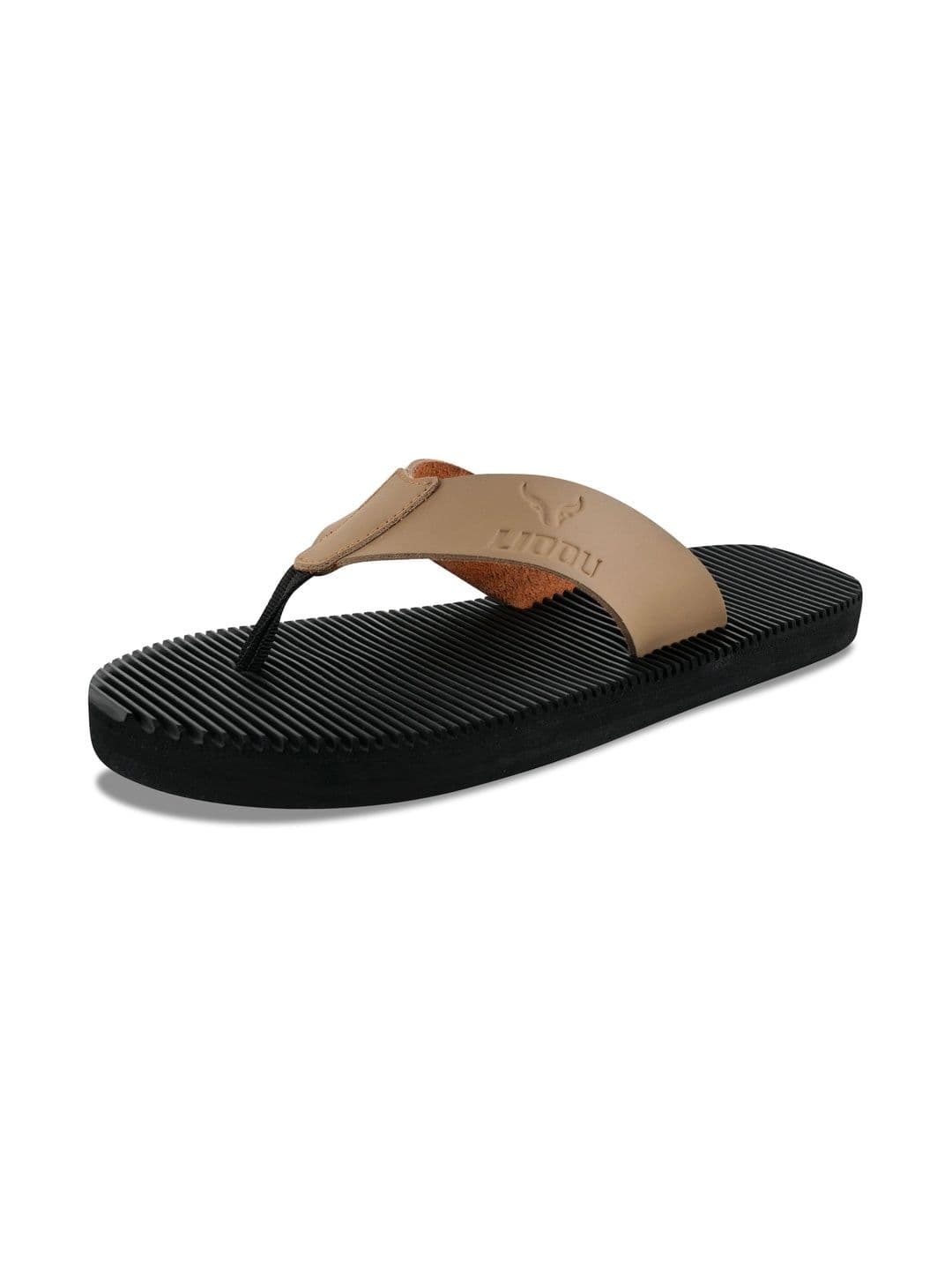 LIDDU Men Striped Thong Flip-Flops thumbnail 7