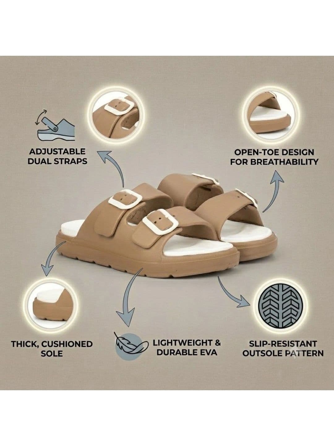 glitchez Men Comfort Sandals thumbnail 4