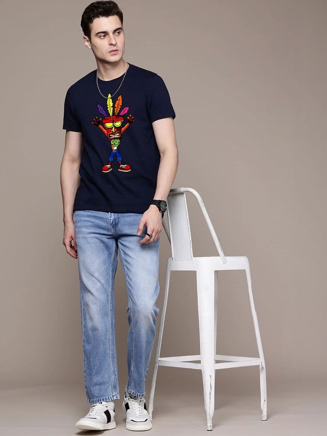 Moda Rapido Men Printed T-shirt thumbnail 2