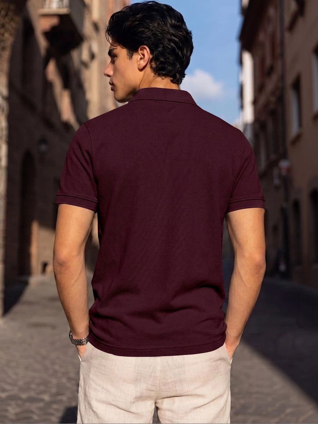 FTX Men Polo Collar T-shirt thumbnail 2