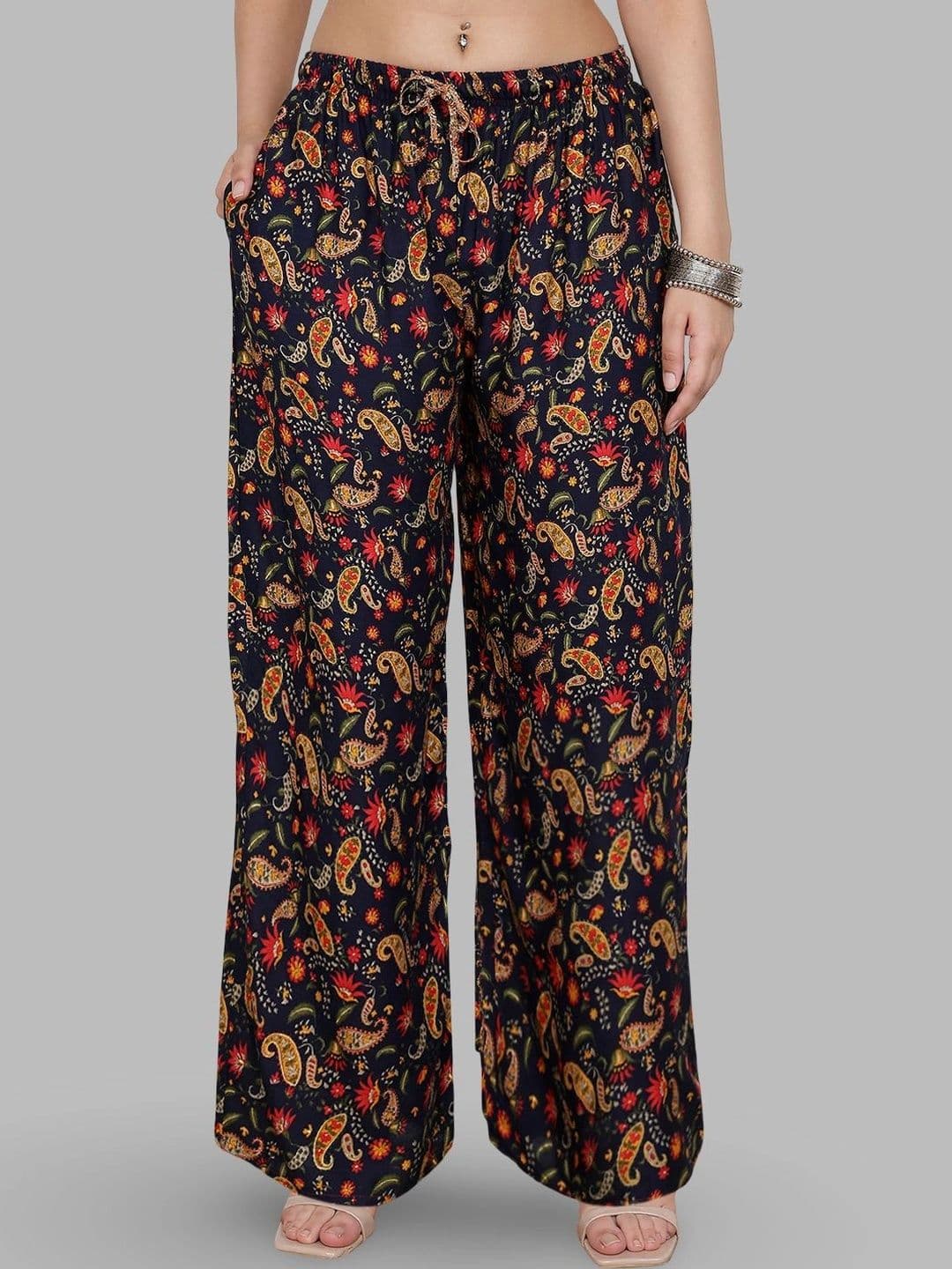 Moda Rapido X Gracit Women Paisley Printed Ethnic Palazzos - view 1