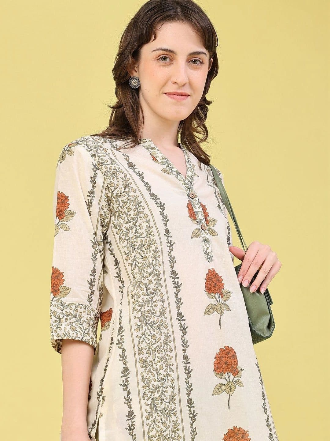 V-Mart Women Floral Printed Kurta thumbnail 5