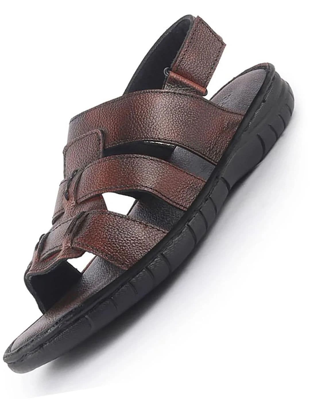 FAUSTO Men Leather Comfort Sandals - view 1
