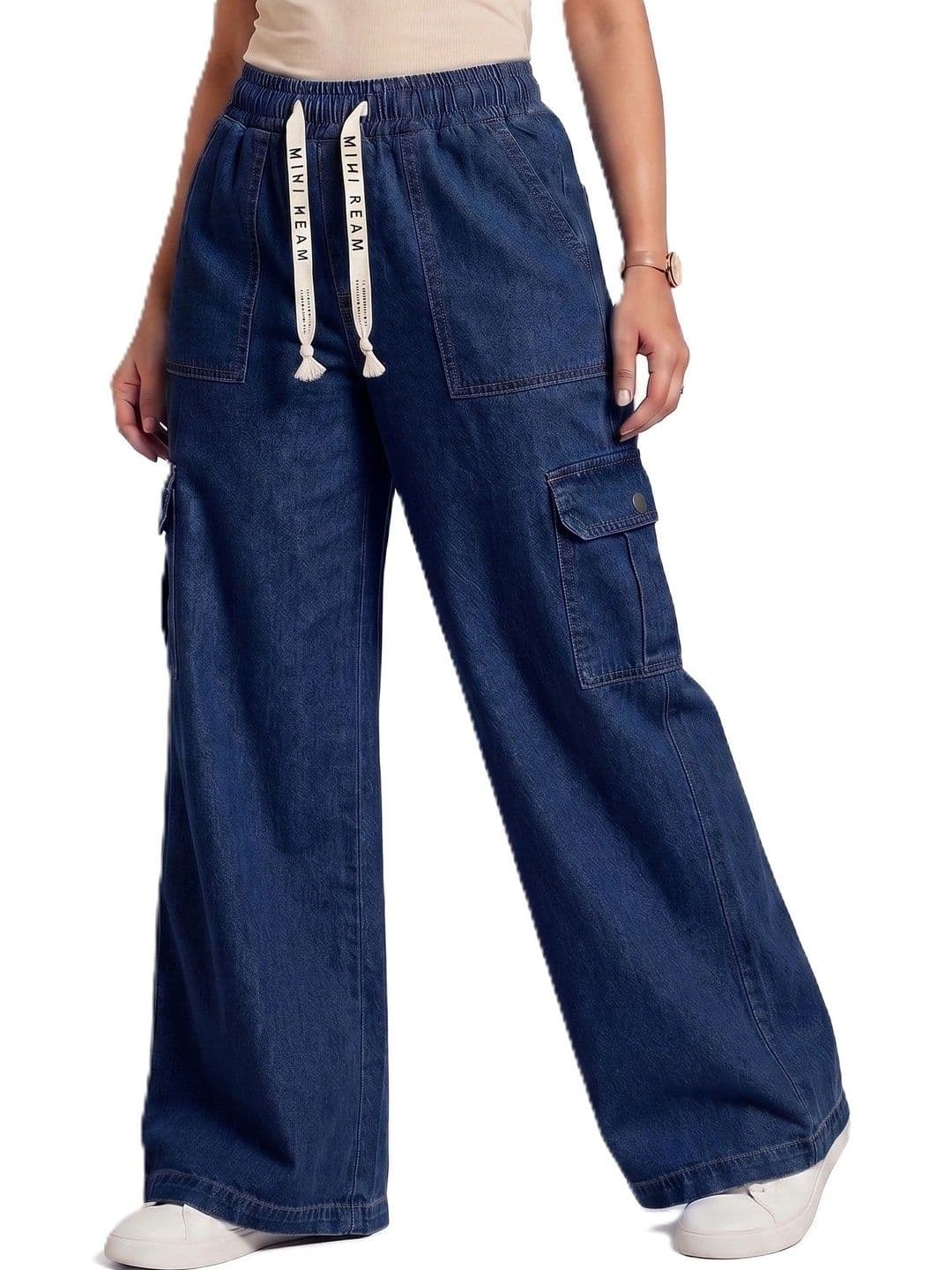 Ktdd Trading Women Jean Wide Leg High-Rise Jeans - view 1