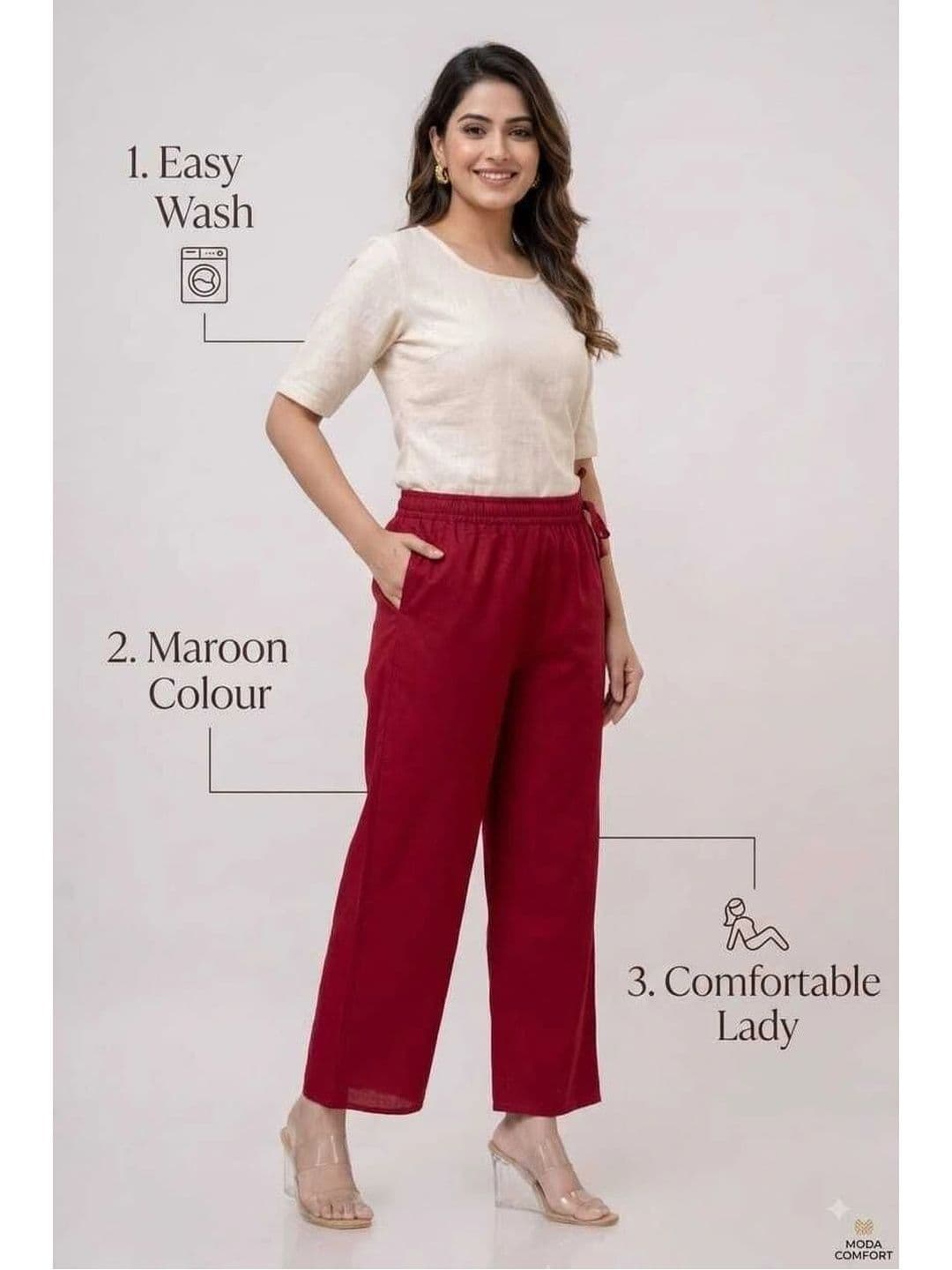 SHASHANK FASHION & BRIGHT FASHION Women Ethnic Palazzos thumbnail 2