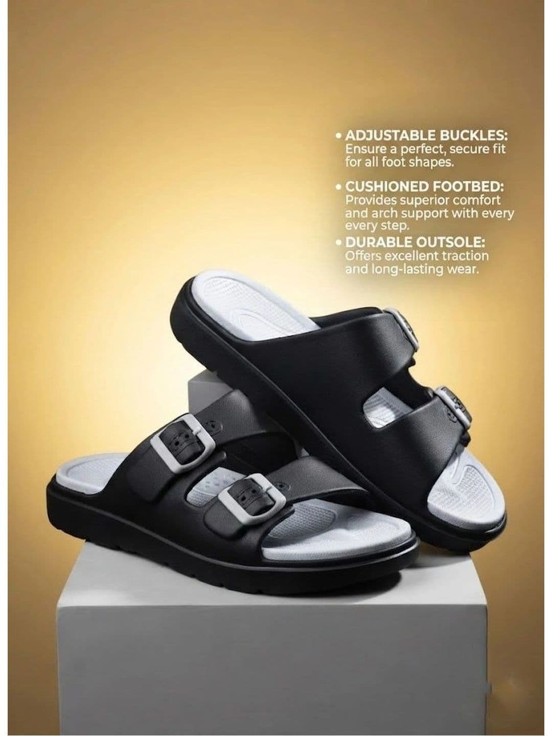 WILD LEOPARD Men Comfort Sandals thumbnail 3