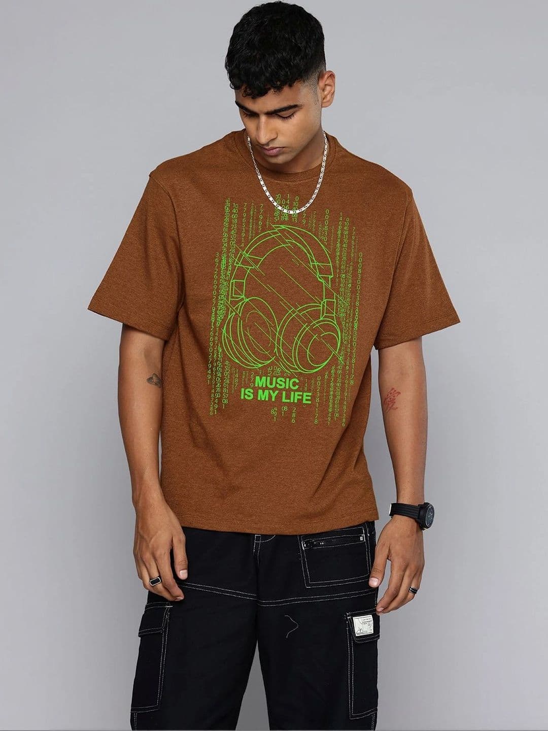 Moda Rapido Men Printed T-shirt thumbnail 4