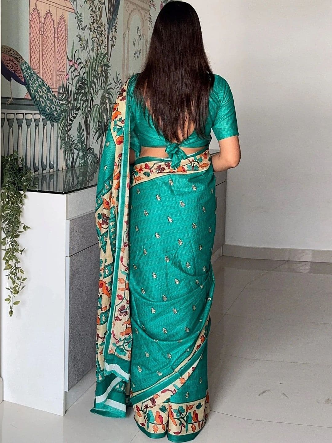 MITITA FASHION Paisley Saree thumbnail 3