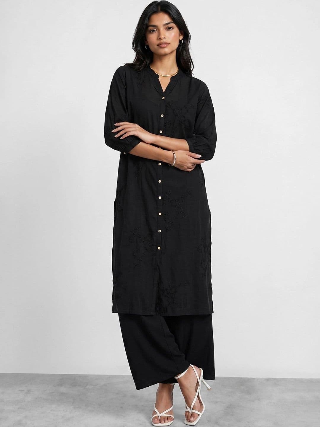 Melange by Lifestyle Women Ethnic Motifs Kurta thumbnail 5