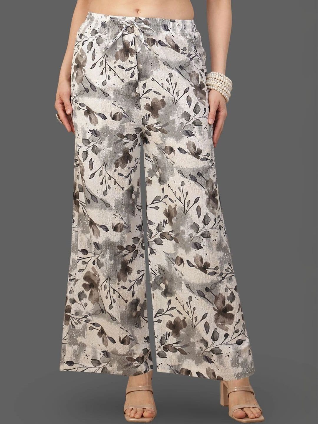 Moda Rapido X Gracit Women Floral Printed Ethnic Palazzos - view 1