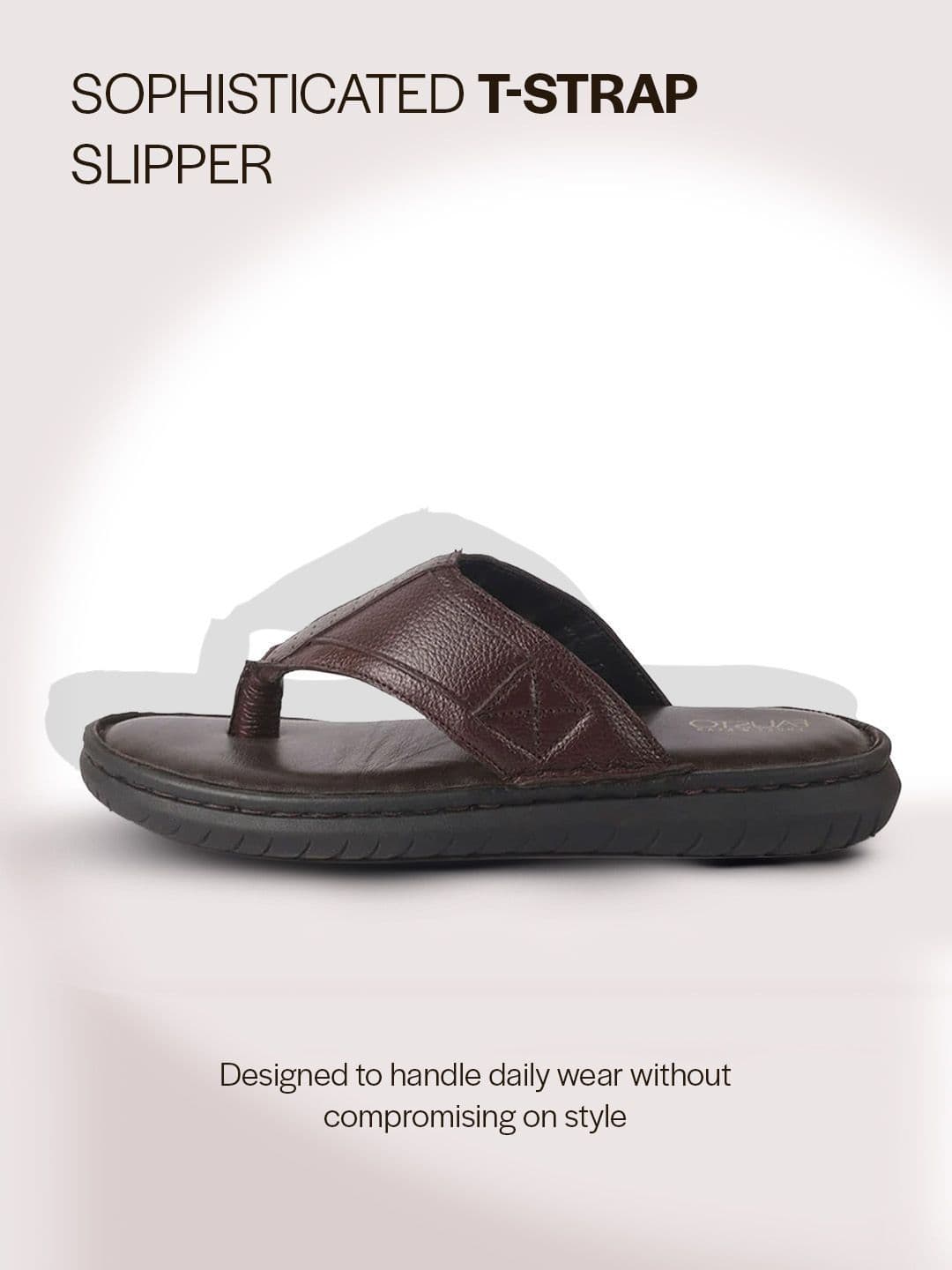 FAUSTO Men Leather Comfort Sandals thumbnail 4