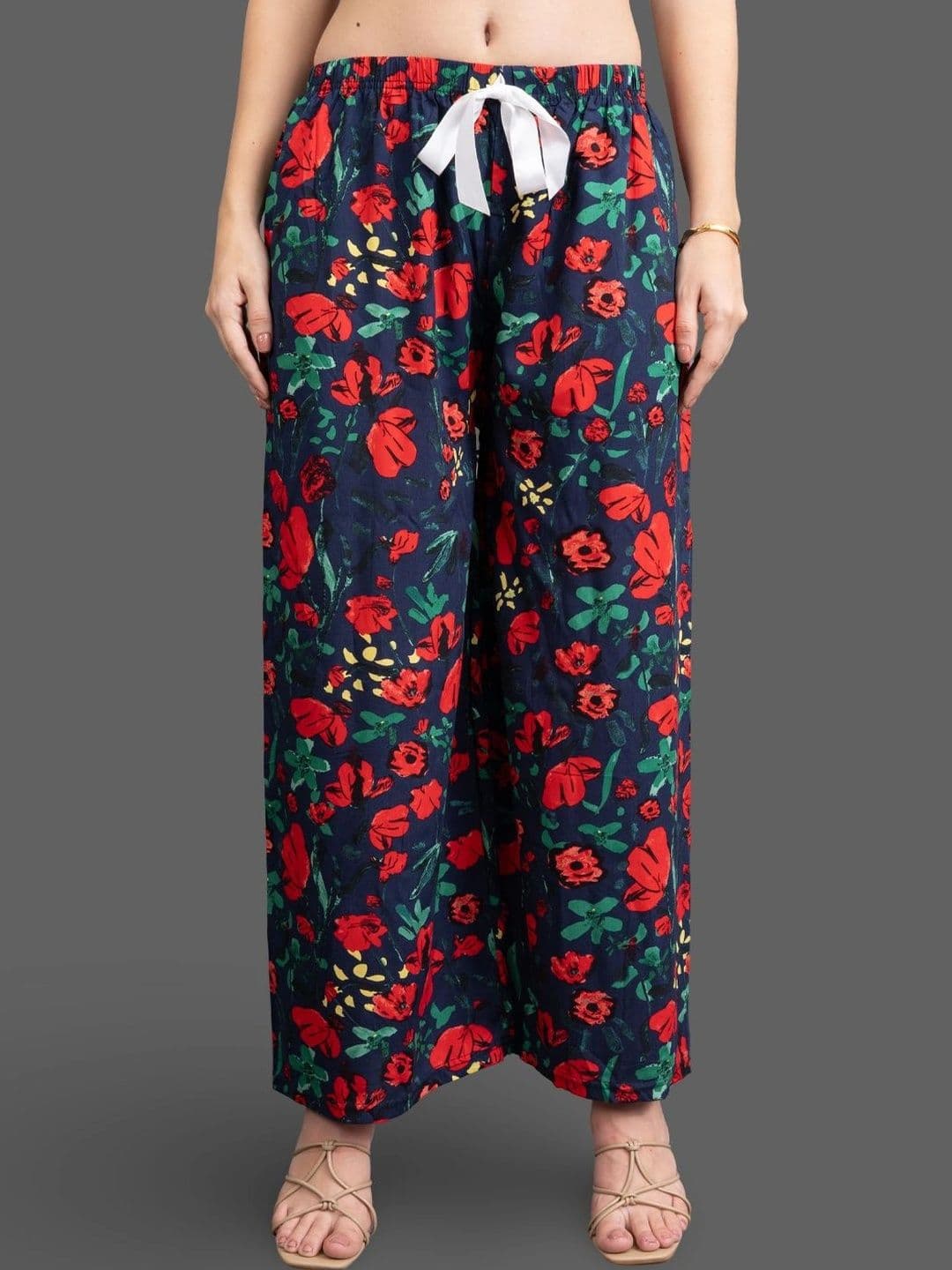 Moda Rapido X Gracit Women Floral Printed Ethnic Palazzos - view 1