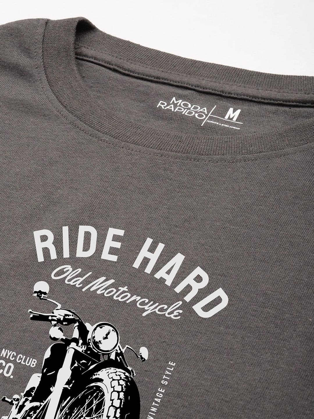 Moda Rapido Men Printed T-shirt thumbnail 3