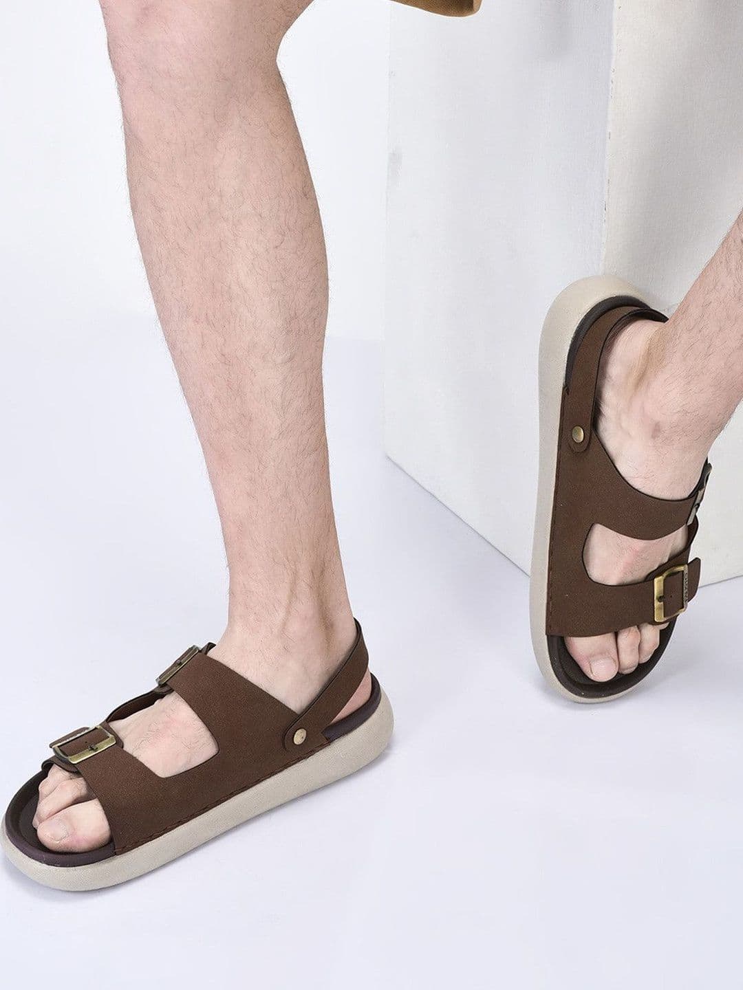 FAUSTO Men Open Toe Waterproof Comfort Sandals thumbnail 3