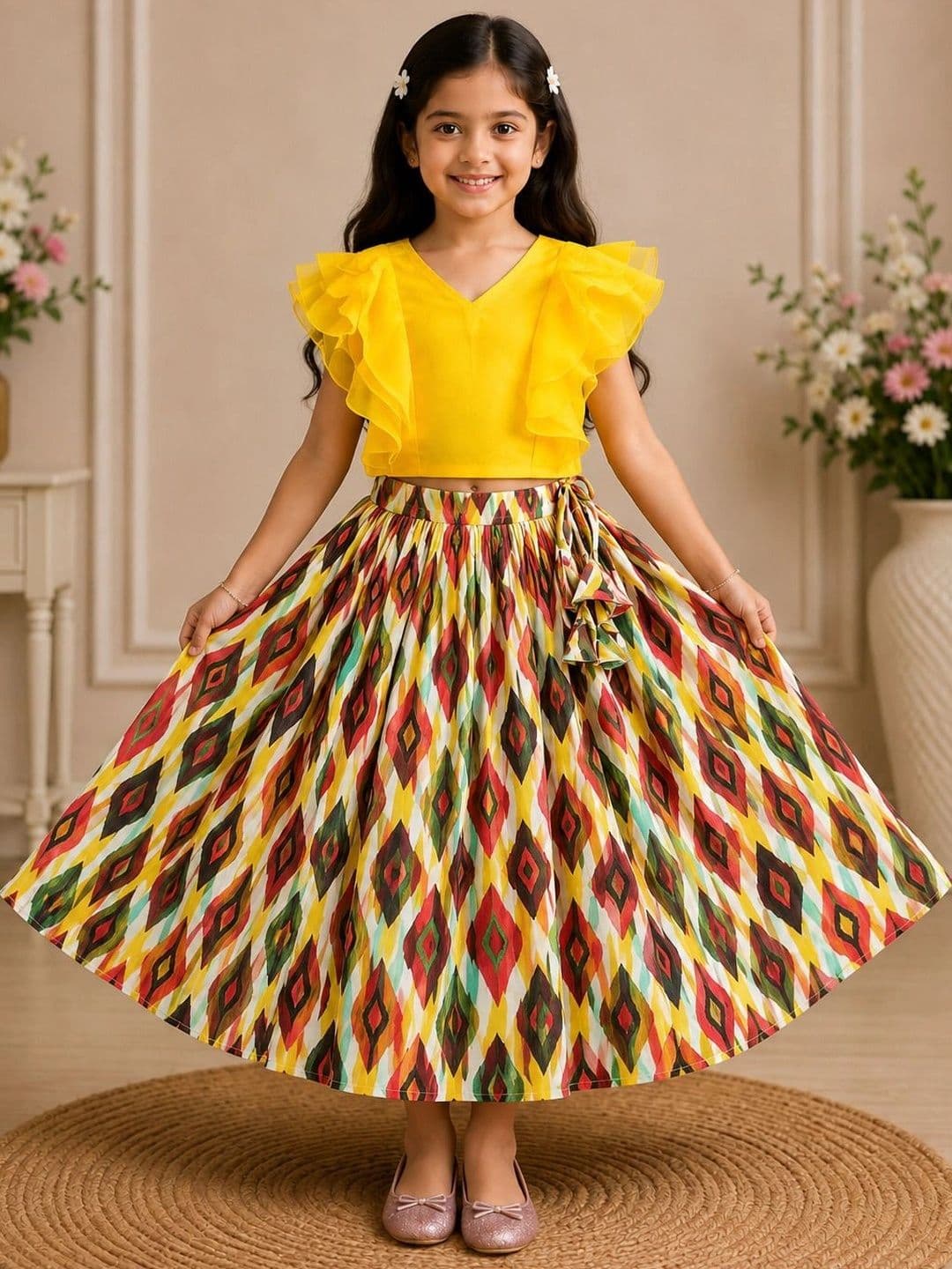 KALINI Girls Ready to Wear Lehenga & - view 1