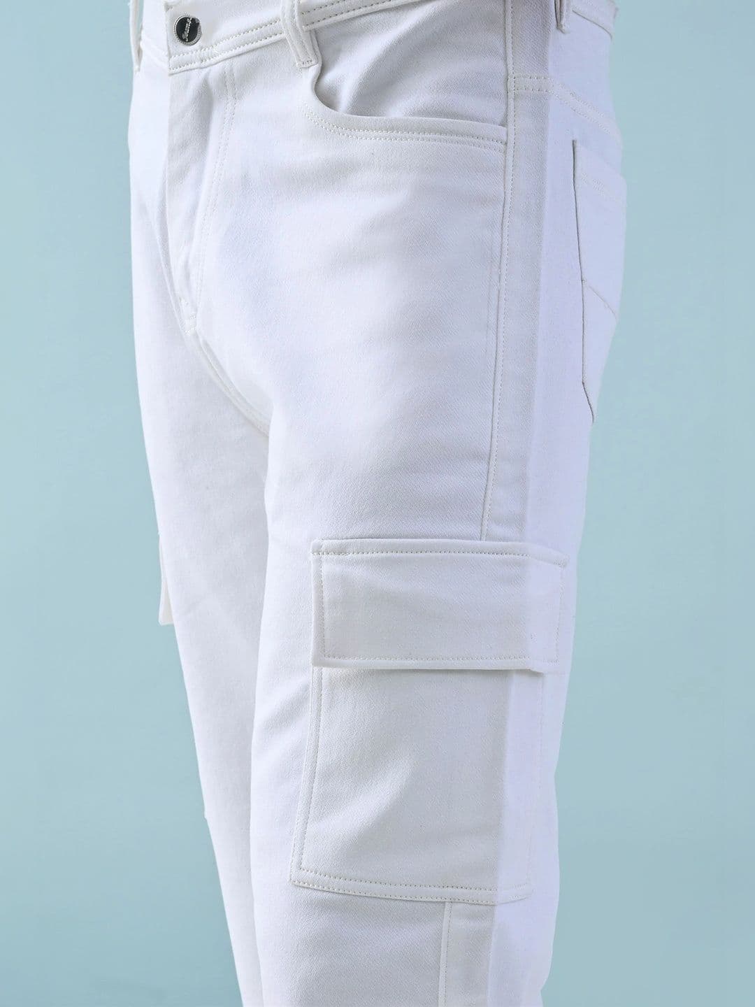 Metronaut Men Classic Regular Fit Mid-Rise Stretchable Jeans thumbnail 3