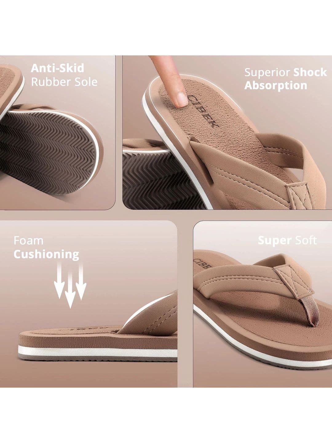 DOCTOR CIBEK SOFT Men Thong Flip-Flops thumbnail 4