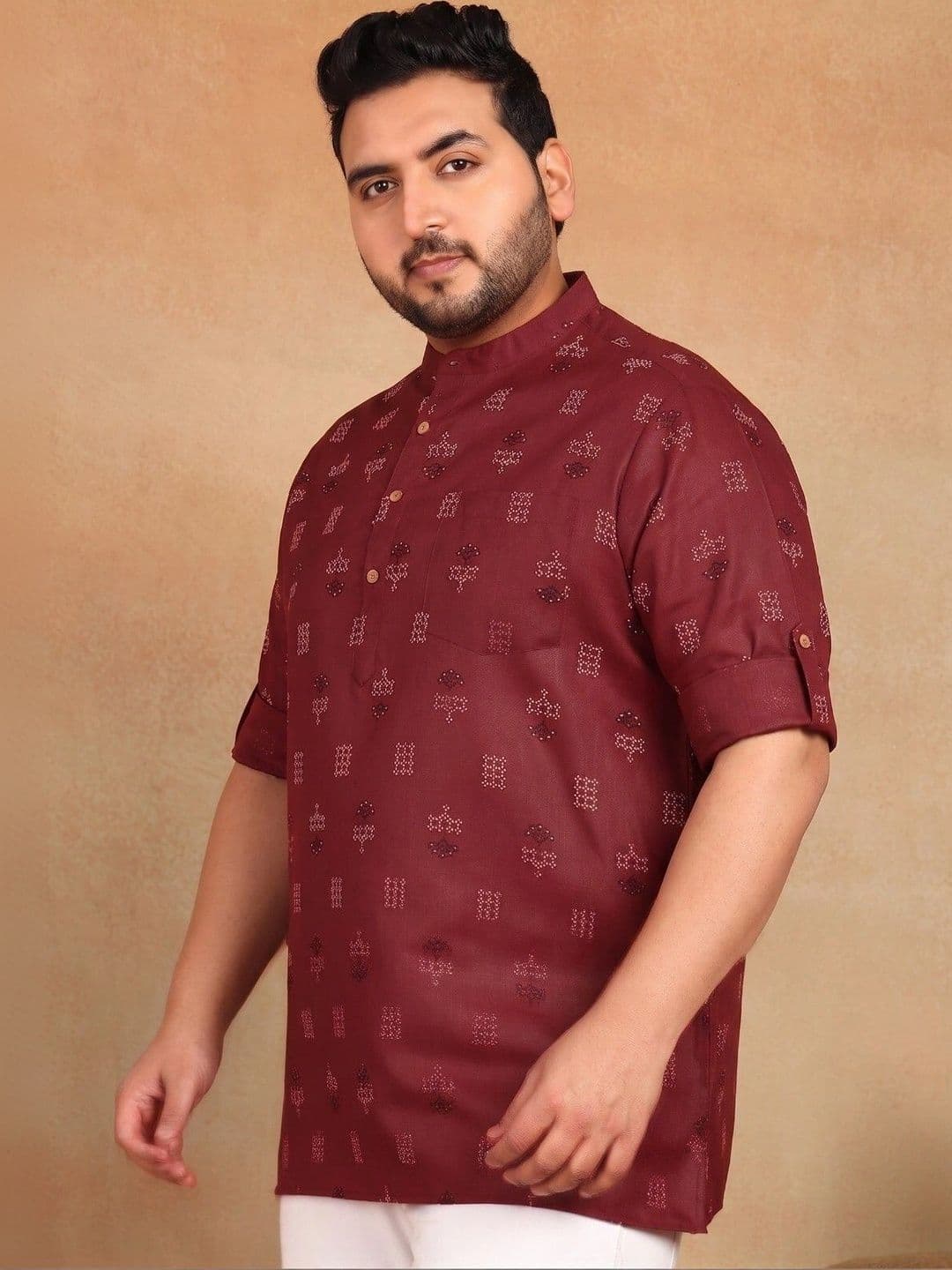 Sztori Men Ethnic Motifs Printed Kurta thumbnail 3