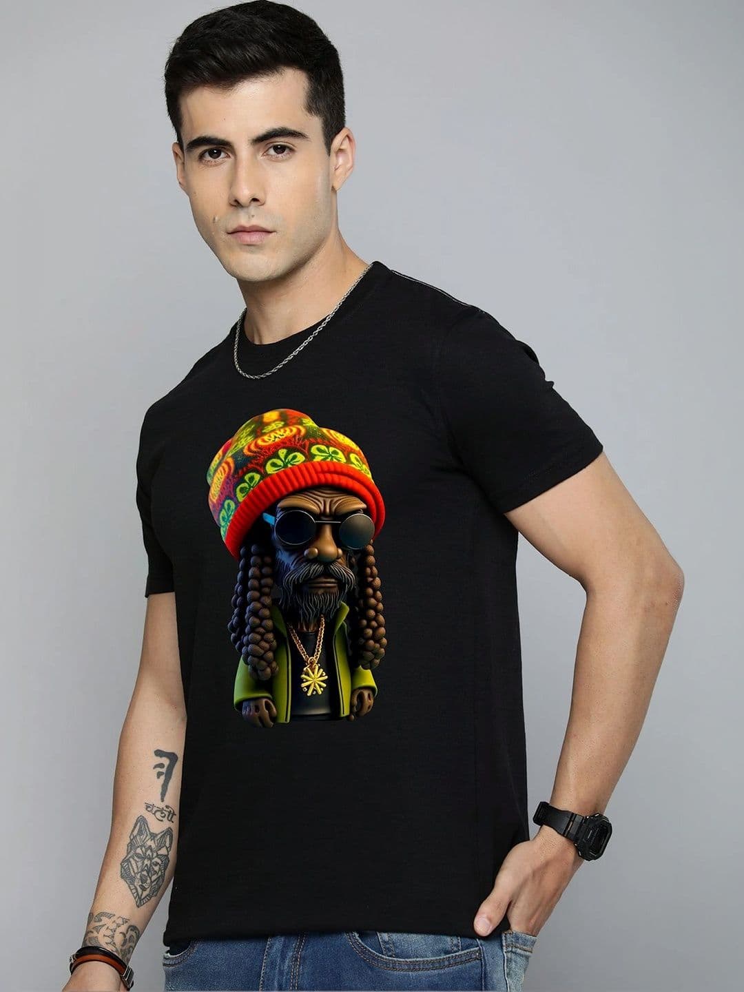 Moda Rapido Men Printed T-shirt - view 1