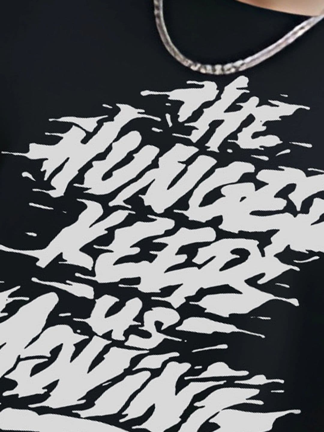 Moda Rapido Men Typography Printed T-shirt thumbnail 5