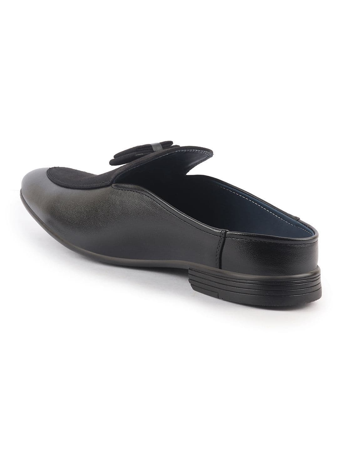 FAUSTO Men Textured Leather Slip-On Formal Shoes thumbnail 2