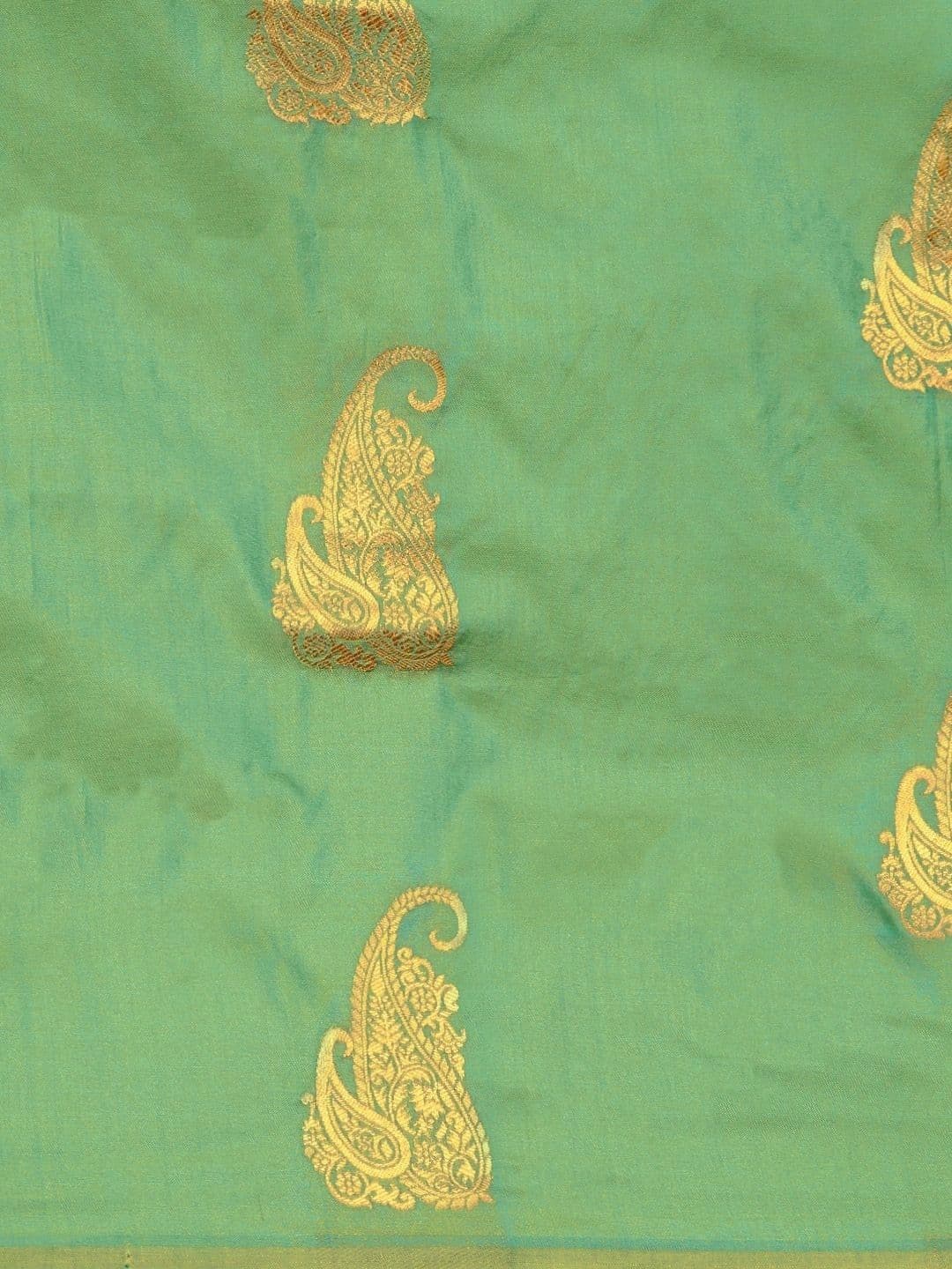 Dhaaga Ghar Women Woven Design Zari Art Silk Banarasi Saree thumbnail 7