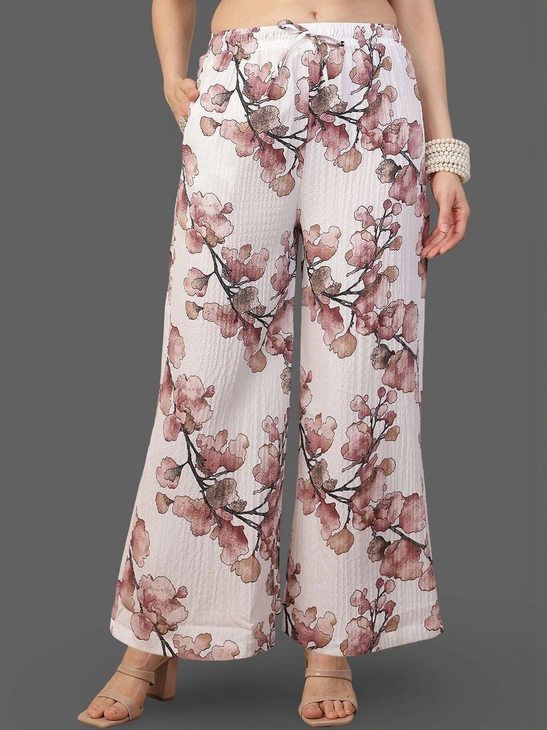 Moda Rapido X Gracit Women Floral Printed Palazzos - view 1