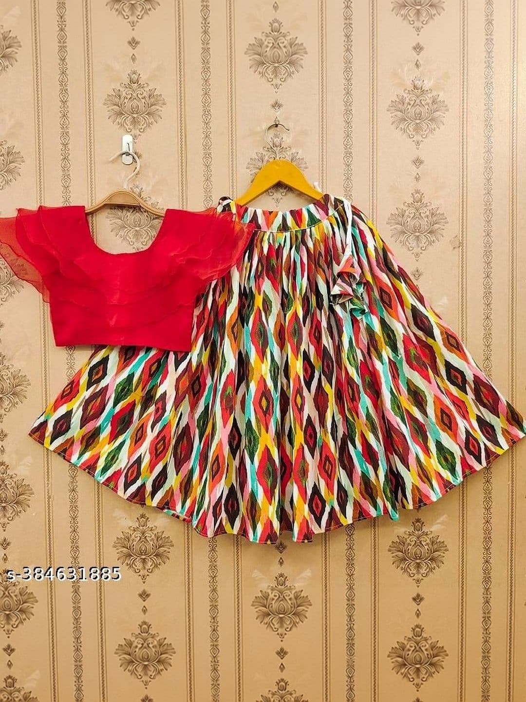 KALINI Girls Ready to Wear Lehenga & thumbnail 2