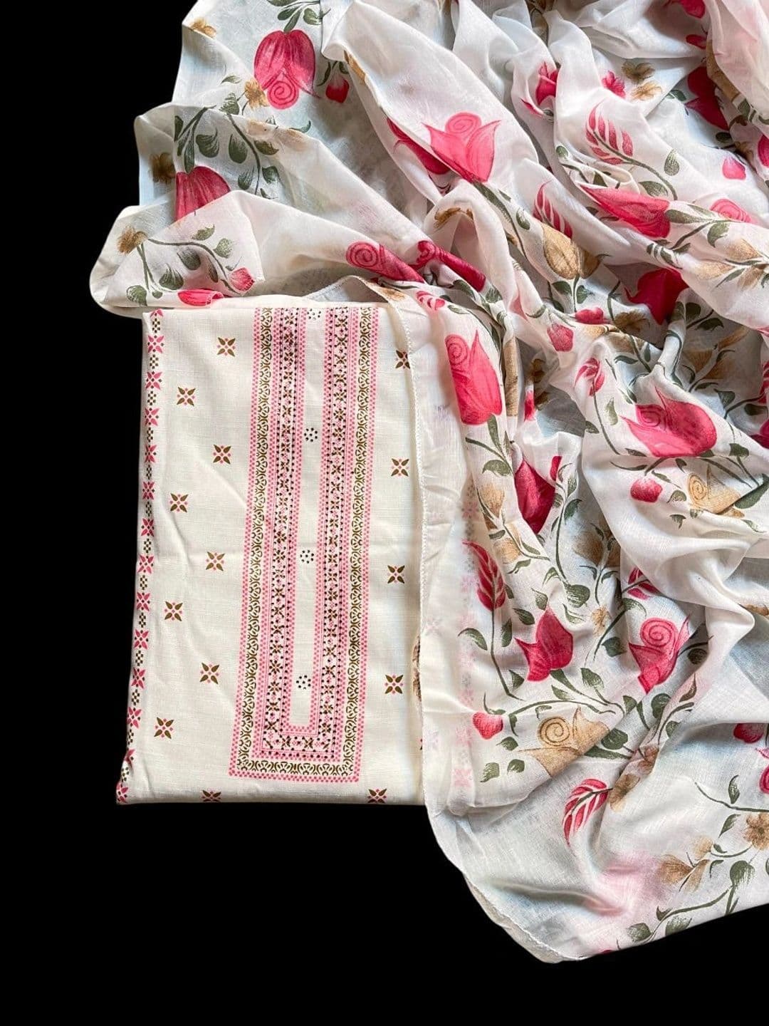 style loft Unstitched Dress Material thumbnail 2