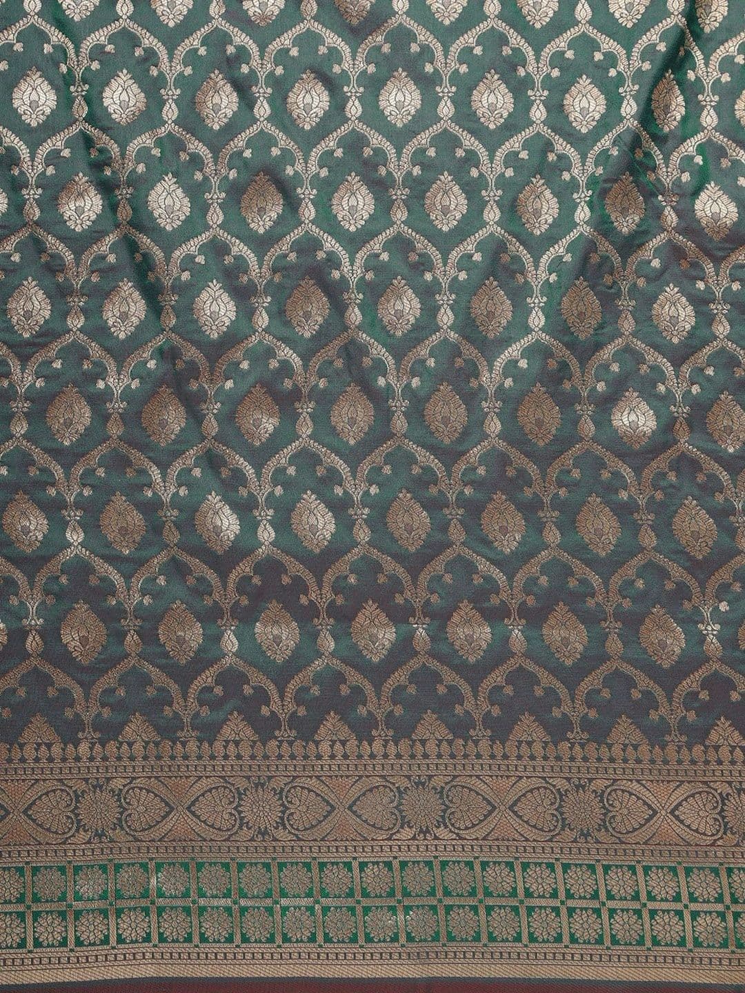 KALINI Woven Design Zari Art Silk Banarasi Saree thumbnail 7