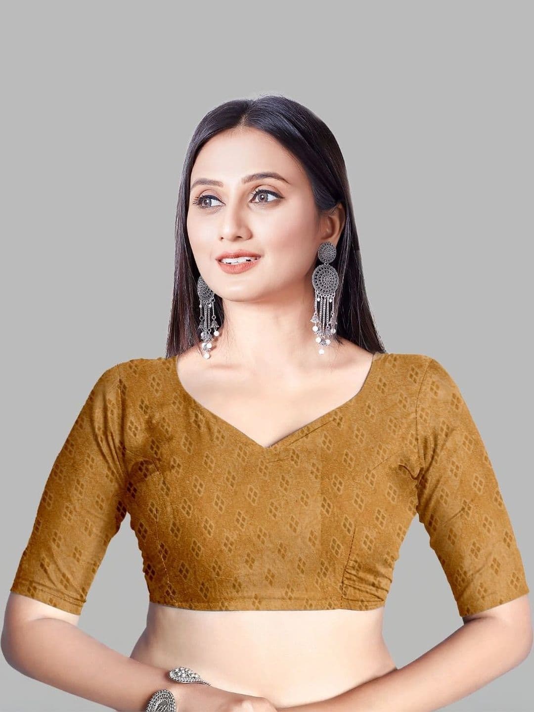 NARIVESH TRENDS Floral Poly Georgette Saree thumbnail 7