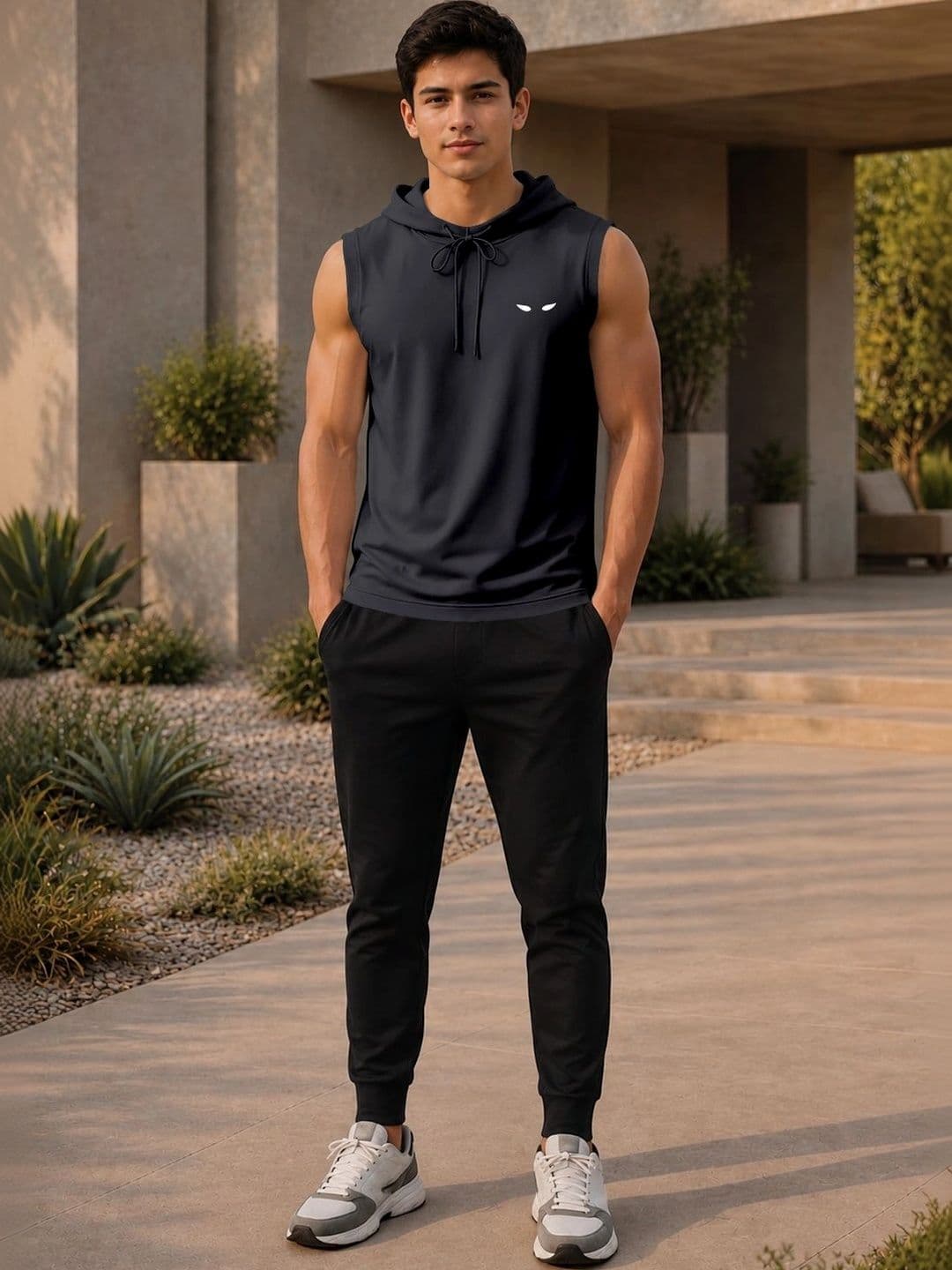 FTX Men Printed Hooded T-shirt thumbnail 2