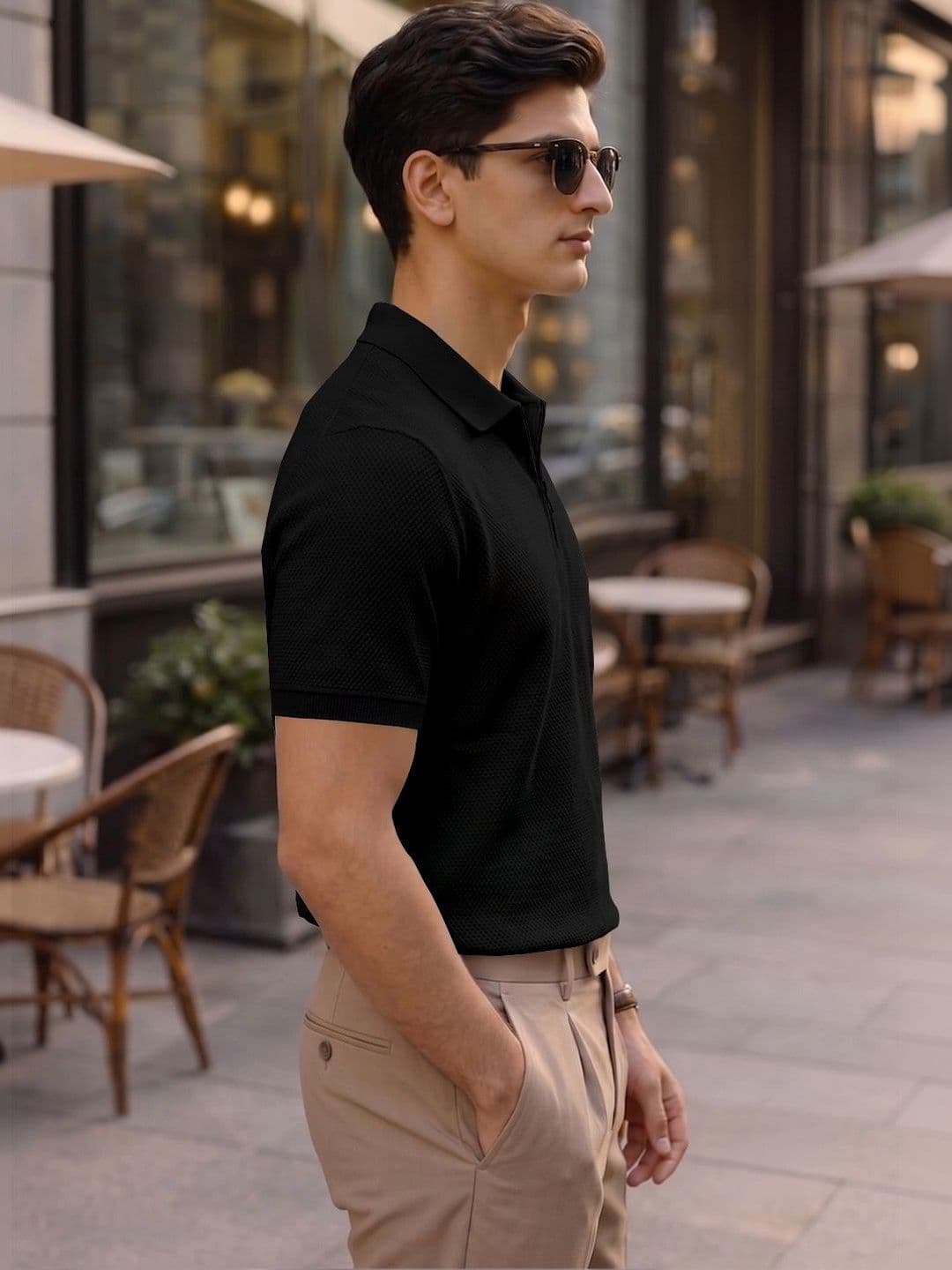 FTX Men Polo Collar T-shirt thumbnail 5