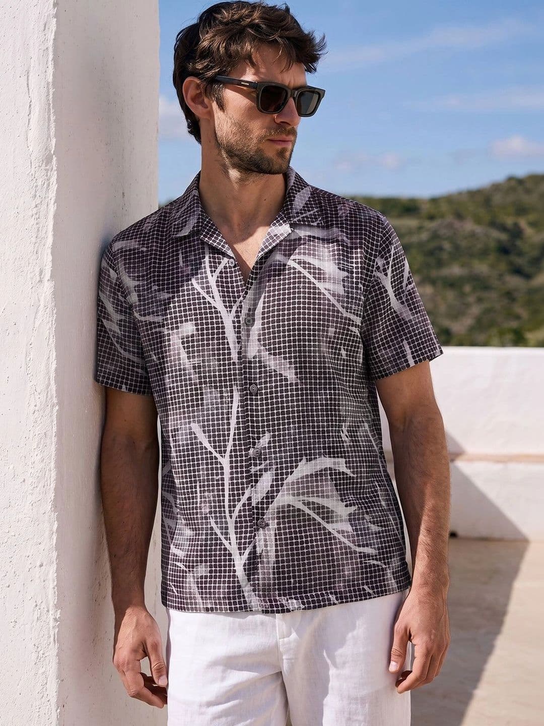 The Indian Garage Co Men Printed Casual Shirt thumbnail 2