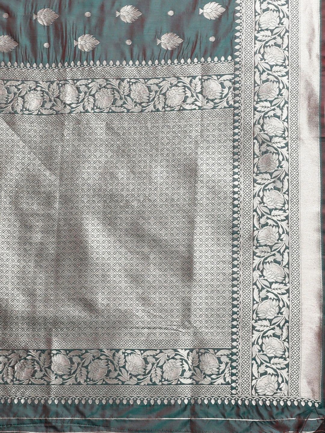 KALINI Woven Design Zari Art Silk Banarasi Saree thumbnail 3